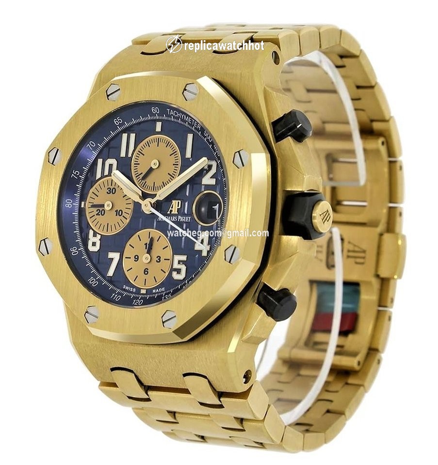 Audemars Piguet Royal Oak Offshore Chronograph Mens watch Unisex Automatic Yellow gold 26470BA.OO.1000BA.01 2