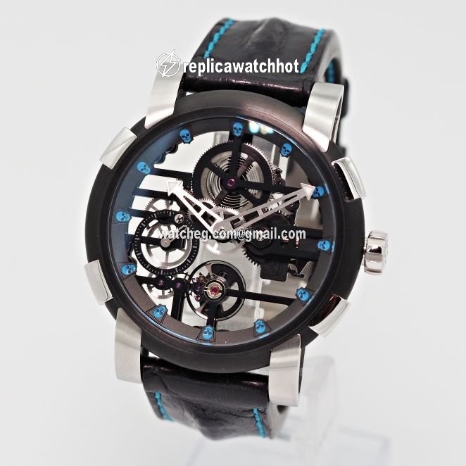 Romain Jerome Moon-DNA Mens watch Unisex Manual winding Steel RJ.M.AU.030.05 2