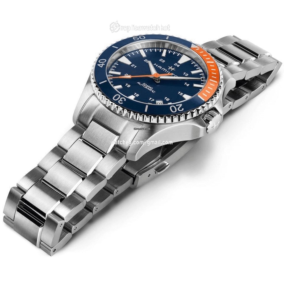 Hamilton Khaki Navy Mens watch Unisex Automatic Steel H82365141 2