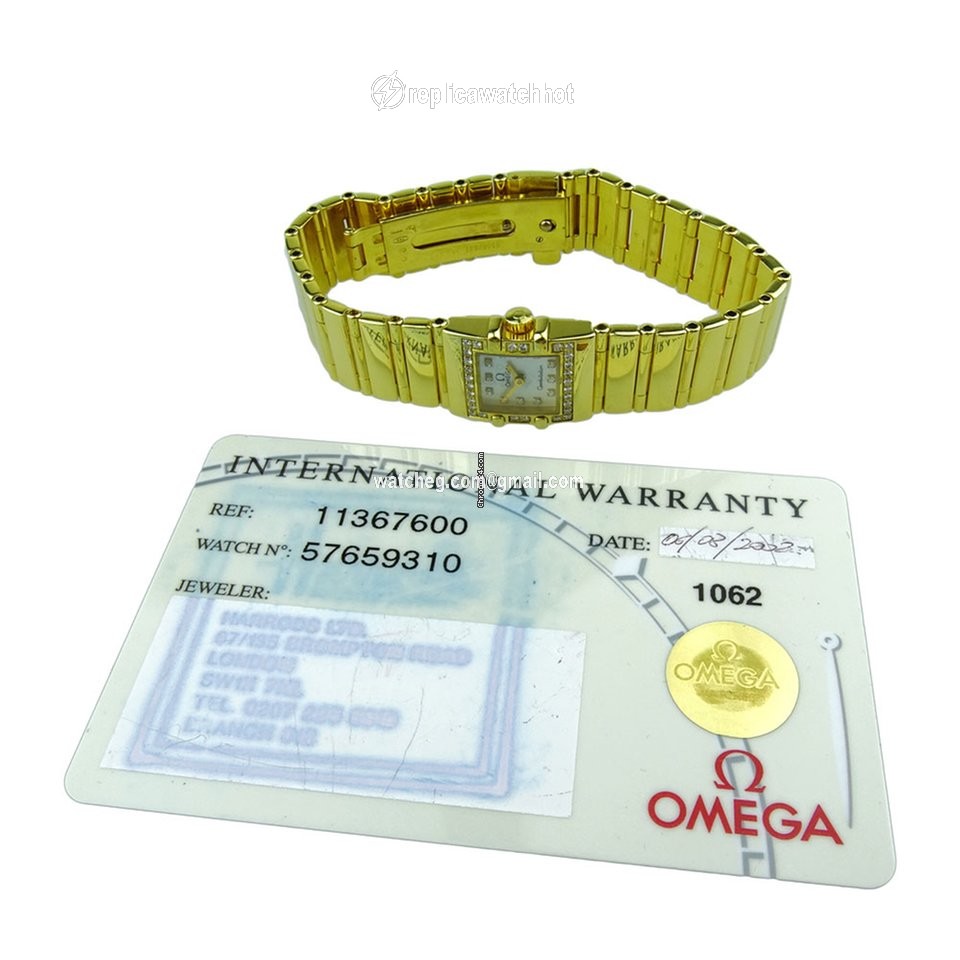 Omega Constellation Quartz Womens watch Quartz Yellow gold 1136.76.00 2
