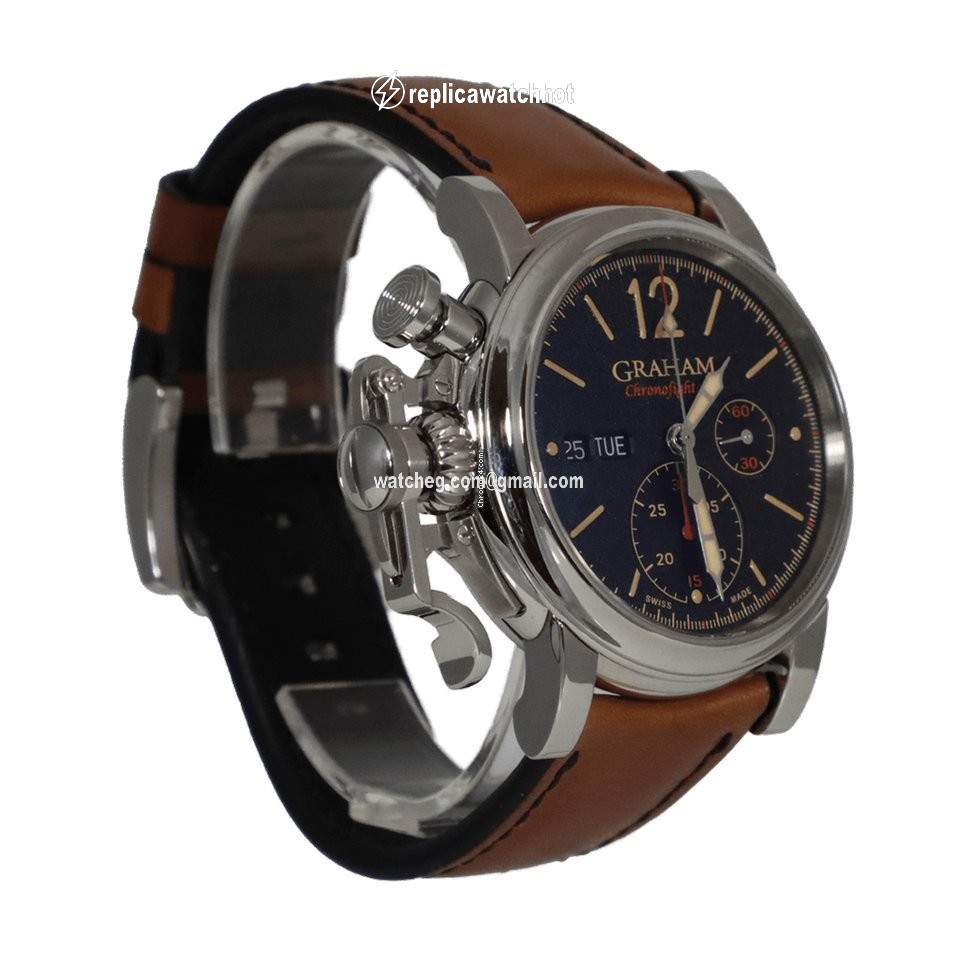 Graham Chronofighter Mens watch Unisex Automatic Steel 2CVAS.B03A 2