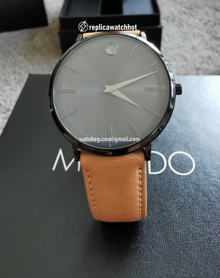 Movado Mens watch Unisex Quartz Steel 607378 2