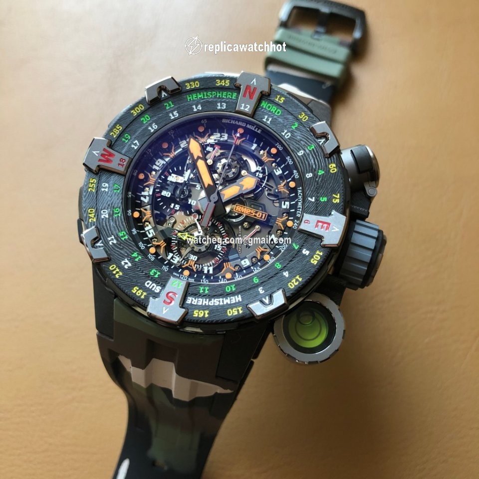 Richard Mille Mens watch Unisex Manual winding Titanium RM 25-01 2