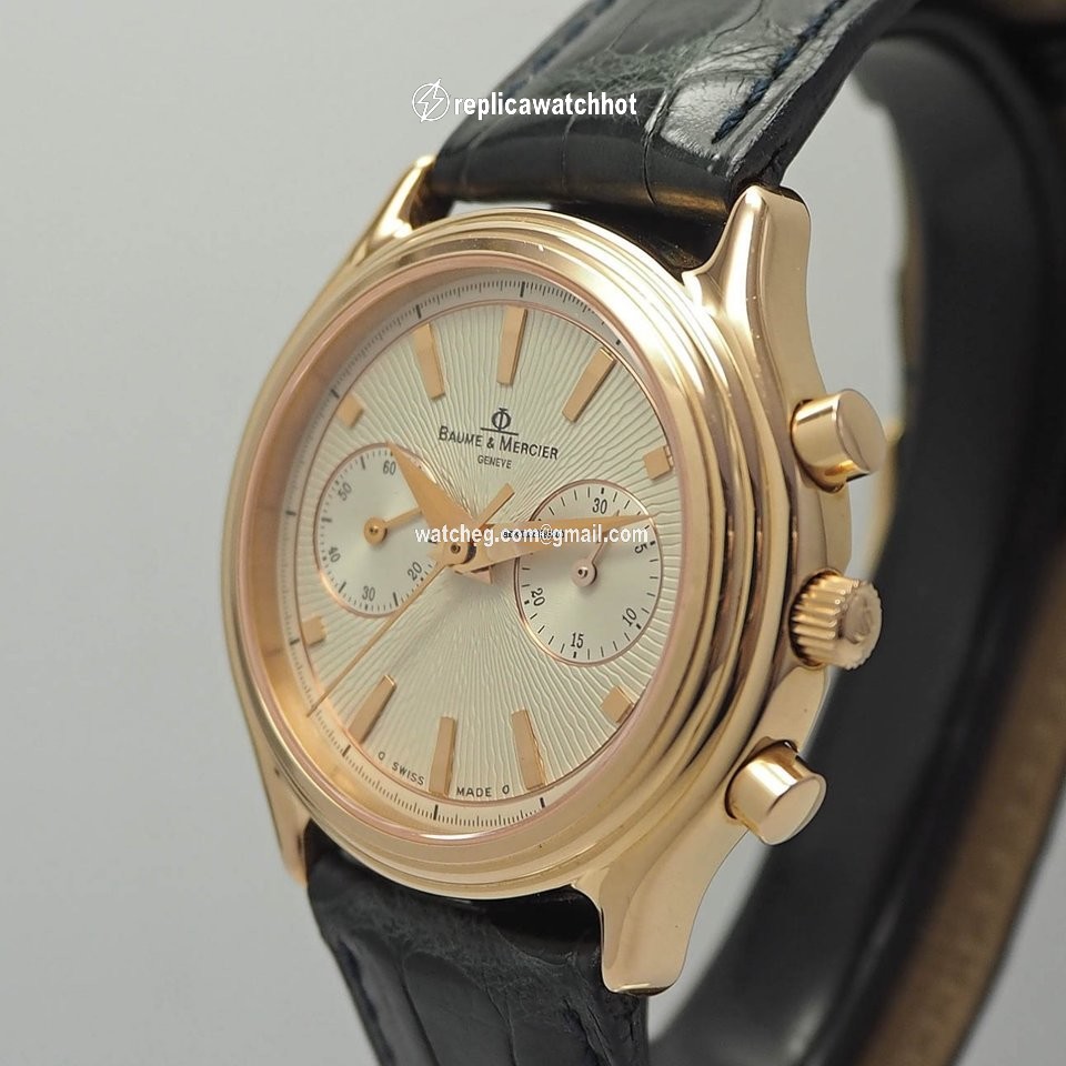 Baume & Mercier Mens watch Unisex Manual winding Rose gold MVO45184 2