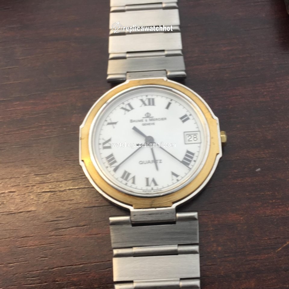 Baume & Mercier Mens watch Unisex Quartz Steel 1377572 2