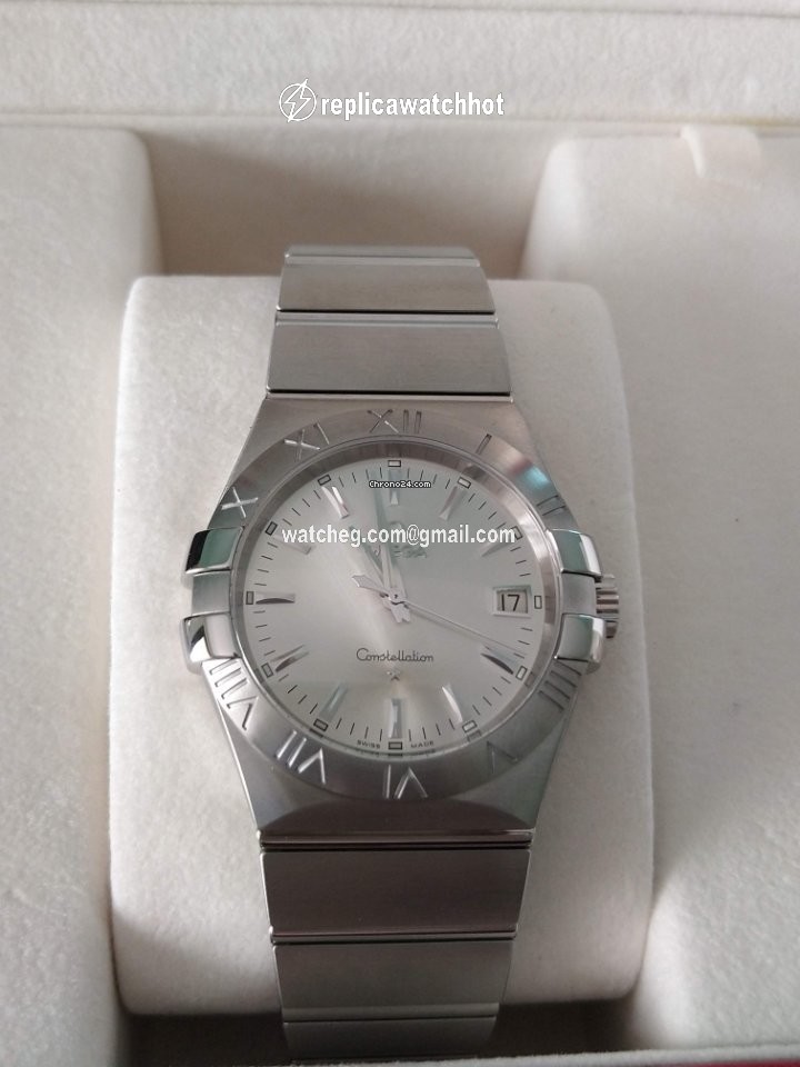 Omega Constellation Quartz Mens watch Unisex Quartz Gold Steel 12310356002001 2