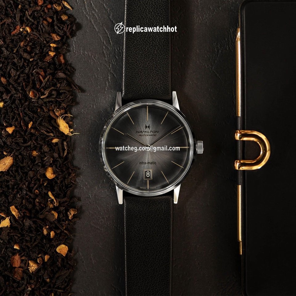 Hamilton Intra-Matic Mens watch Unisex Automatic Steel H38455781 2