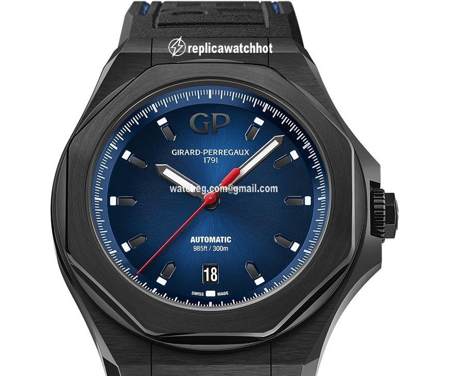 Girard Perregaux Laureato Mens watch Unisex Automatic Titanium 81070-21-491-FH6A 2