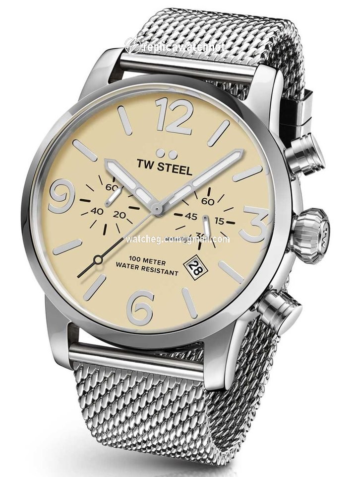 TW Steel Mens watch Unisex Quartz Steel MB4 2