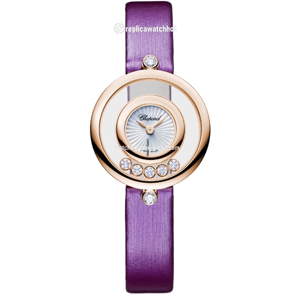 Chopard Happy Diamonds Womens watch Quartz Rose gold 209415-5001 2
