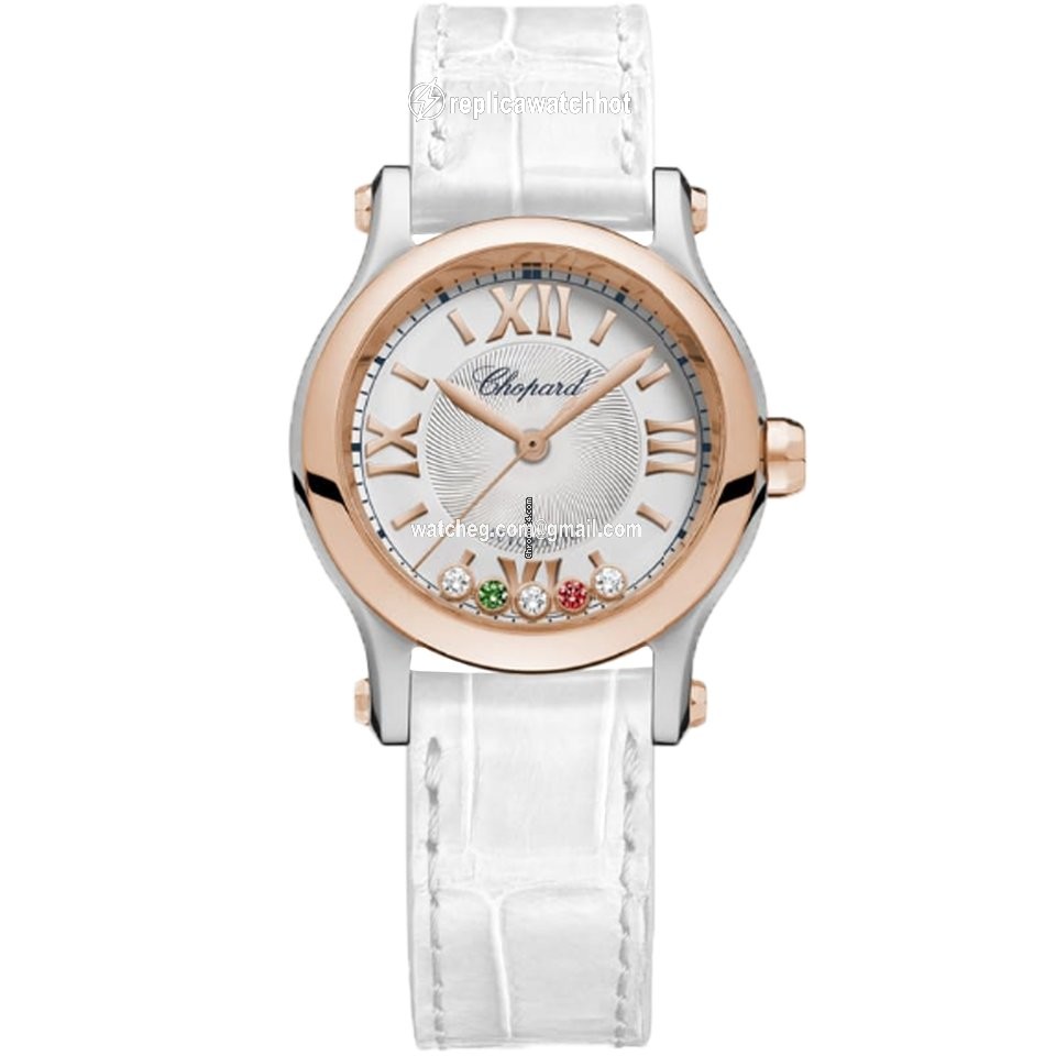 Chopard Happy Sport Womens watch Automatic Gold Steel 278573-6028 2