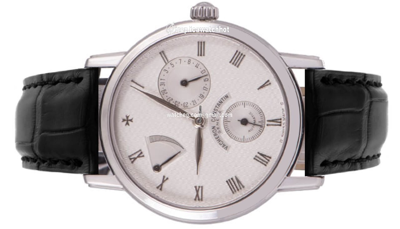 Vacheron Constantin Patrimony Mens watch Unisex Automatic White gold 47200 000G 2