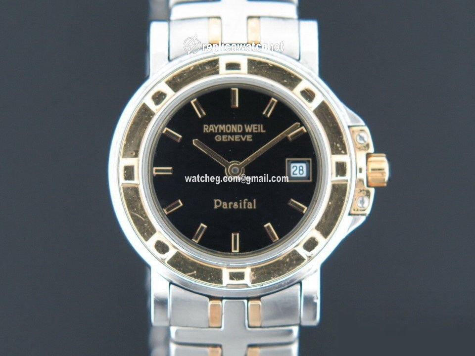 Raymond Weil Parsifal Mens watch Unisex Quartz Gold Steel 9430 2