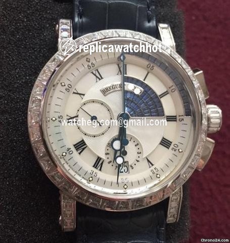 Breguet Marine Mens watch Unisex Automatic White gold 5829BB 8S 9ZU.DD0D 2
