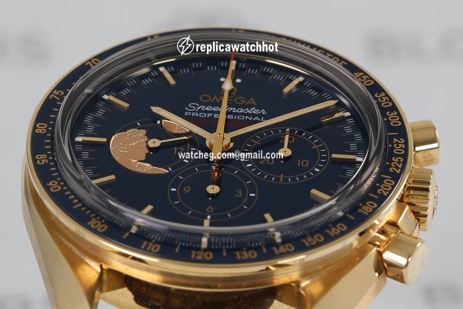 Omega Speedmaster Professional Moonwatch Mens watch Unisex Manual winding Yellow gold 311.63.42.30.03.001 2