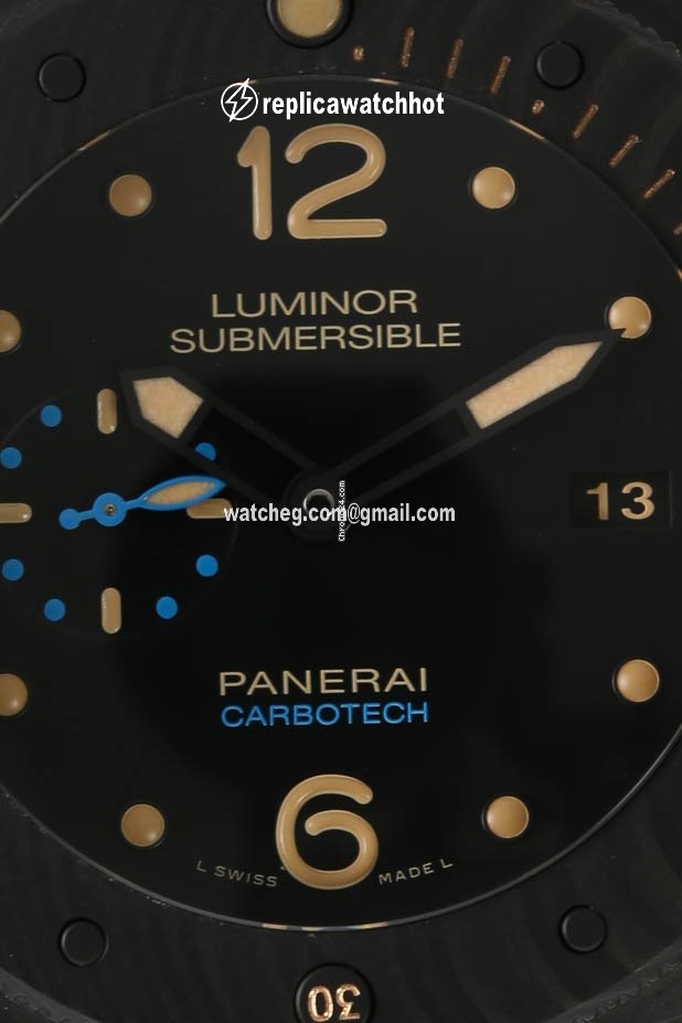 Panerai Luminor Submersible 1950 3 Days Automatic Mens watch Unisex Automatic Titanium PAM 00616 2