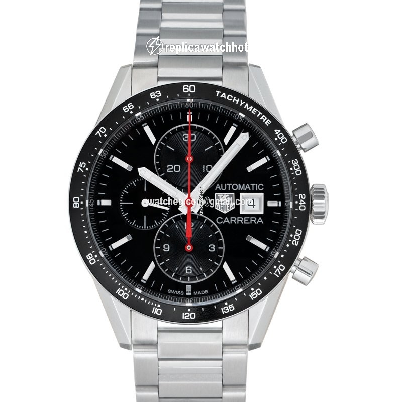 TAG Heuer Carrera Calibre 16 Mens watch Unisex Automatic Steel CV201AM.BA0723 2