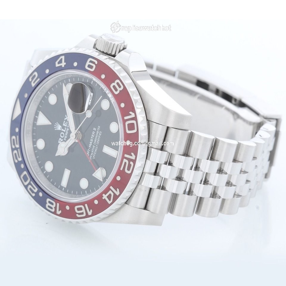 Rolex GMT-Master II Mens watch Unisex Steel Automatic 126710 BLRO 2
