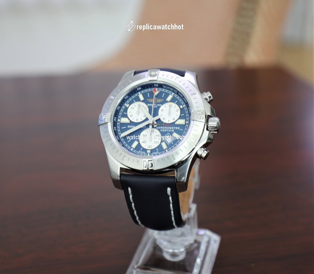 Breitling Colt Chronograph Mens watch Unisex Quartz Steel A73388111C1X1 2