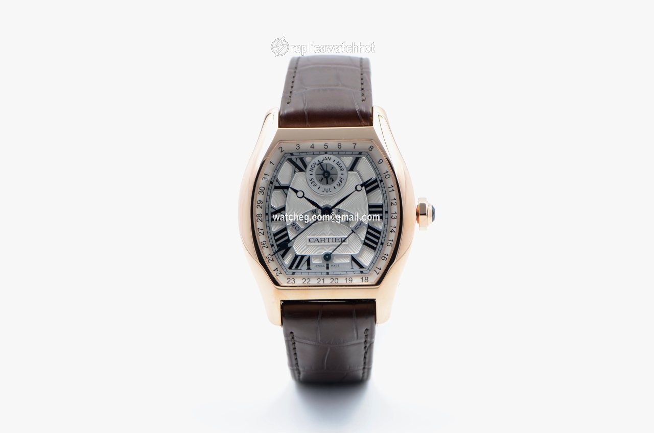Cartier Tortue Mens watch Unisex Automatic Rose gold W1580045 2