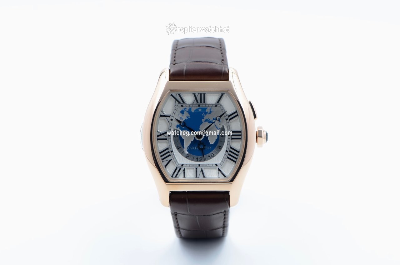 Cartier Tortue Mens watch Unisex Automatic Rose gold W1580049 2