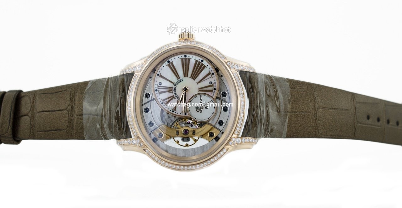 Audemars Piguet Millenary Womens watch Manual winding Rose gold 77247OR.ZZ.A812CR.01 2