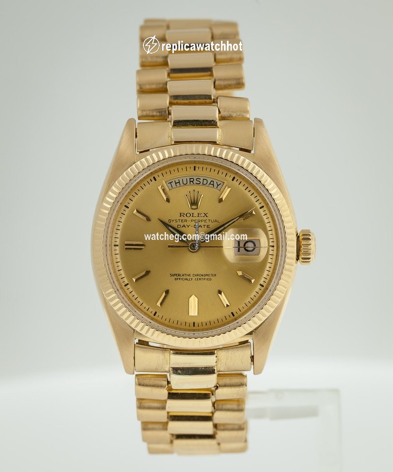 Rolex Day-Date Mens watch Unisex Yellow gold Automatic 6611B 2