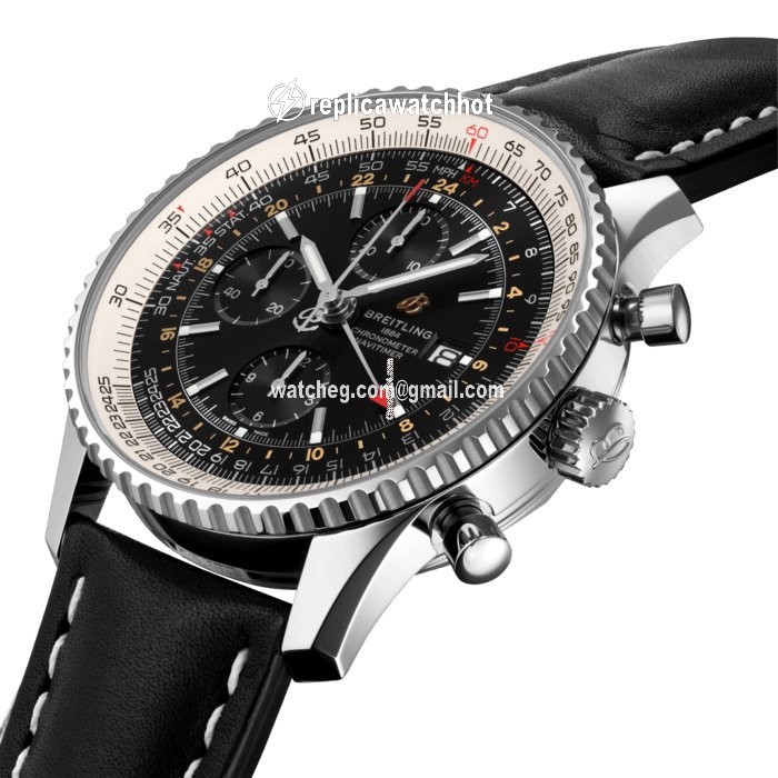 Breitling Navitimer GMT Mens watch Unisex Automatic Steel A24322121B2X1 2