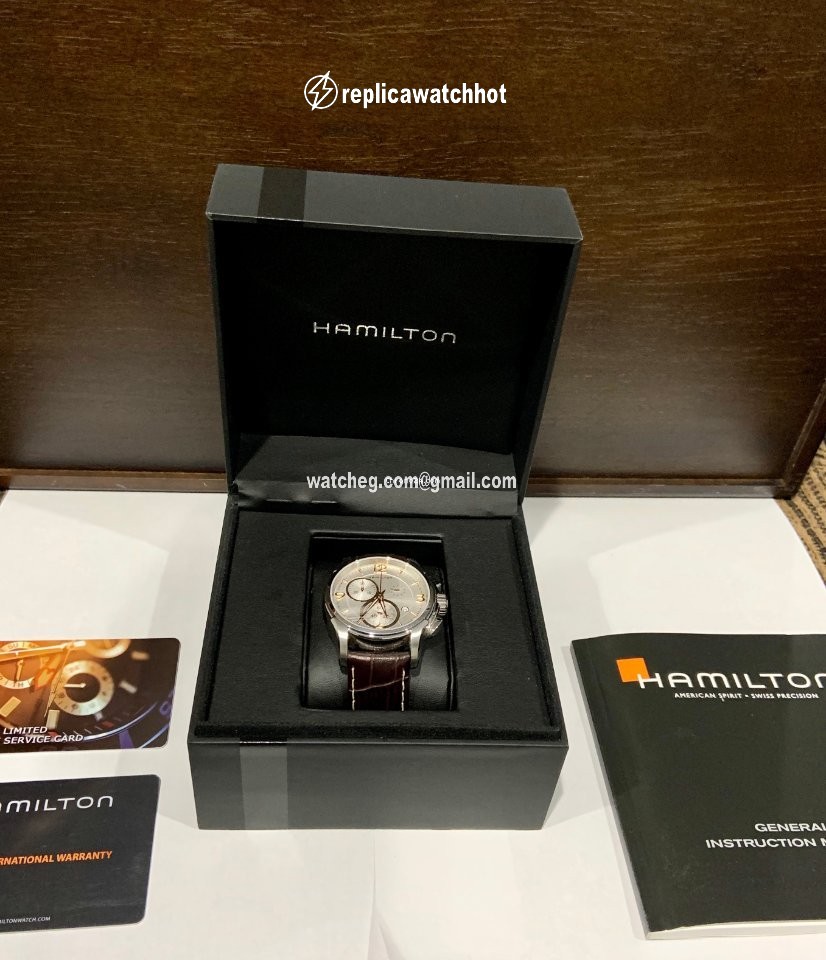 Hamilton Jazzmaster Mens watch Unisex Quartz Steel H32612555 2
