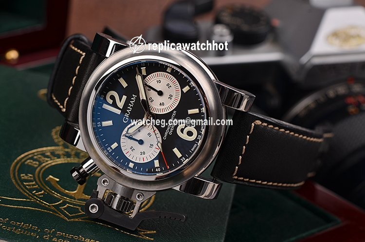 Graham Chronofighter Oversize Mens watch Unisex Automatic Steel 2OVAS.B01A.K10B 2