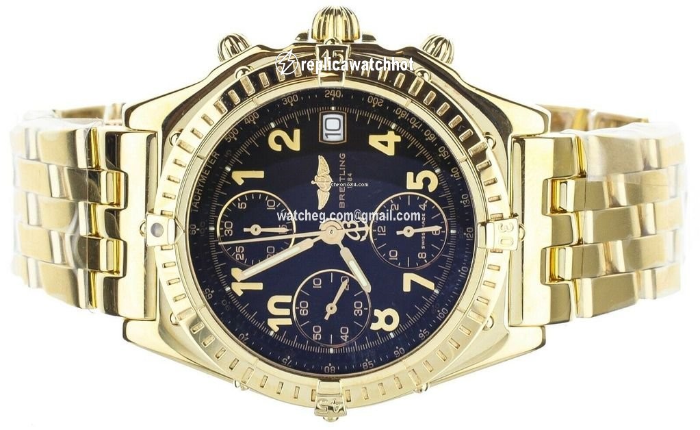 Breitling Chronomat Mens watch Unisex Automatic Yellow gold K13050 2