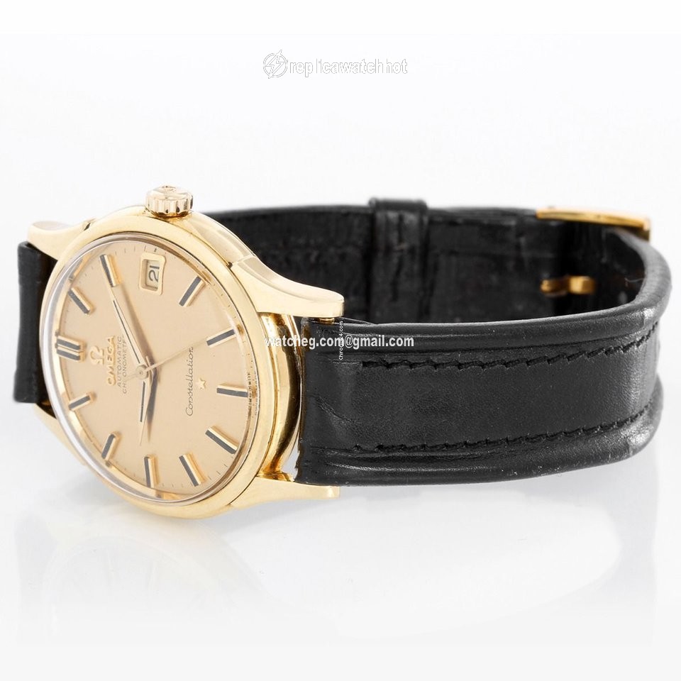 Omega Constellation Mens watch Unisex Automatic Yellow gold 1439 45C9 2