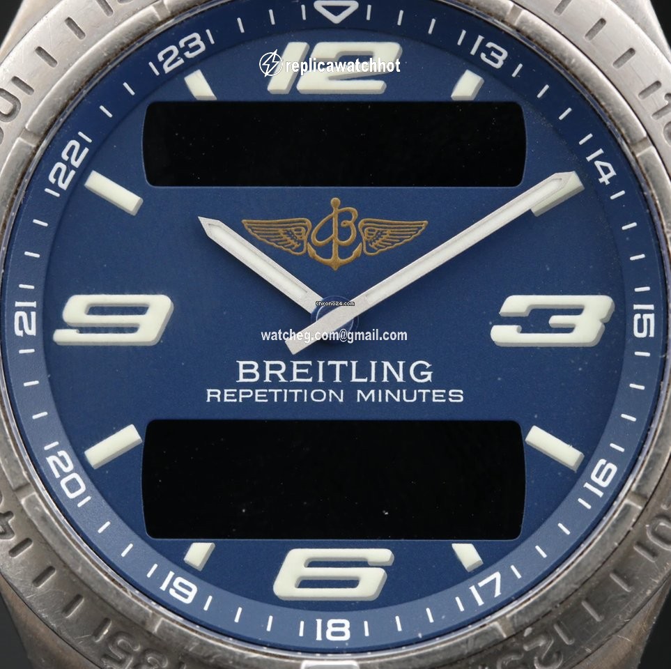 Breitling Aerospace Mens watch Unisex Quartz Titanium E65062 2