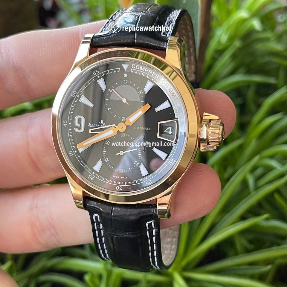 Jaeger-LeCoultre Master Compressor GMT Mens watch Unisex Automatic Rose gold Q1732441 2