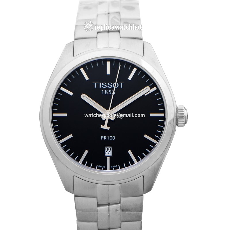 Tissot PR 100 Mens watch Unisex Quartz Steel T101.410.11.051.00 2