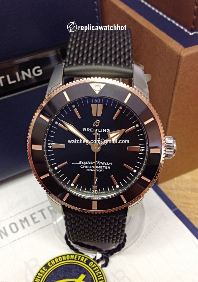 Breitling Superocean Heritage Mens watch Unisex Automatic Gold Steel UB2030121B1S1 2