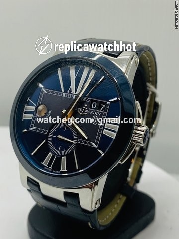 Ulysse Nardin Executive Dual Time Mens watch Unisex Automatic Steel 243-00-3 43 2
