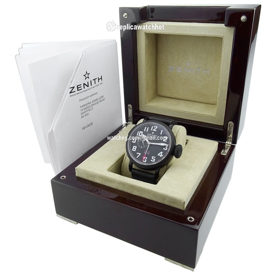 Zenith Pilot Type 20 GMT Mens watch Unisex Automatic Titanium 96.2430.693 2