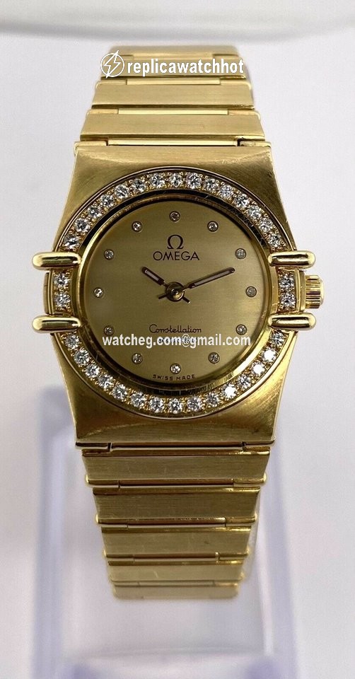 Omega Constellation Ladies Womens watch Quartz Yellow gold 895.1076 2