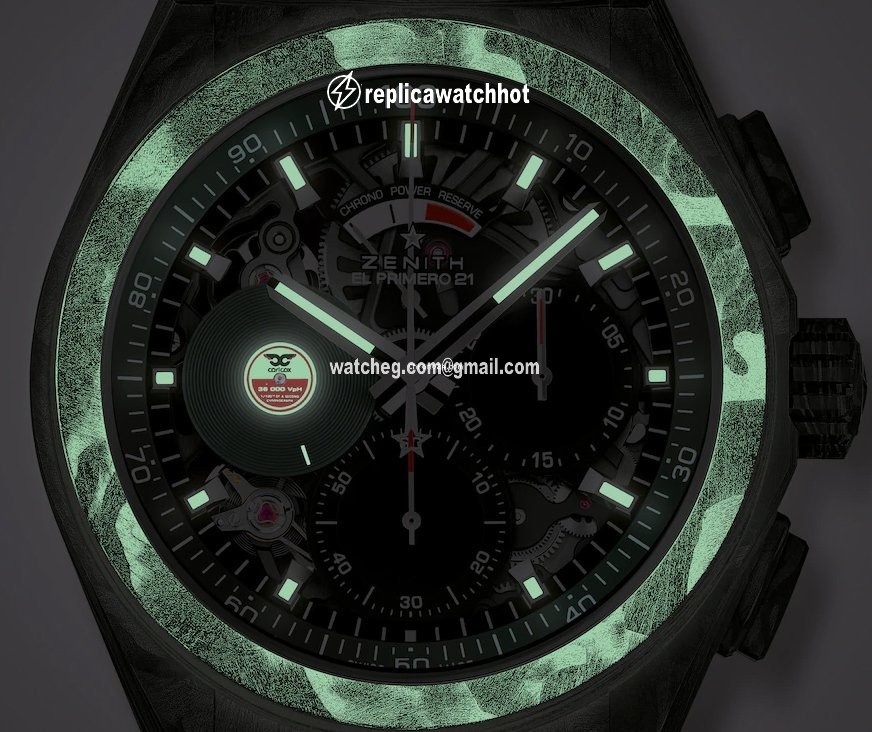 Zenith Defy El Primero Mens watch Unisex Automatic Carbon 10.9001.9004 99.R941 2
