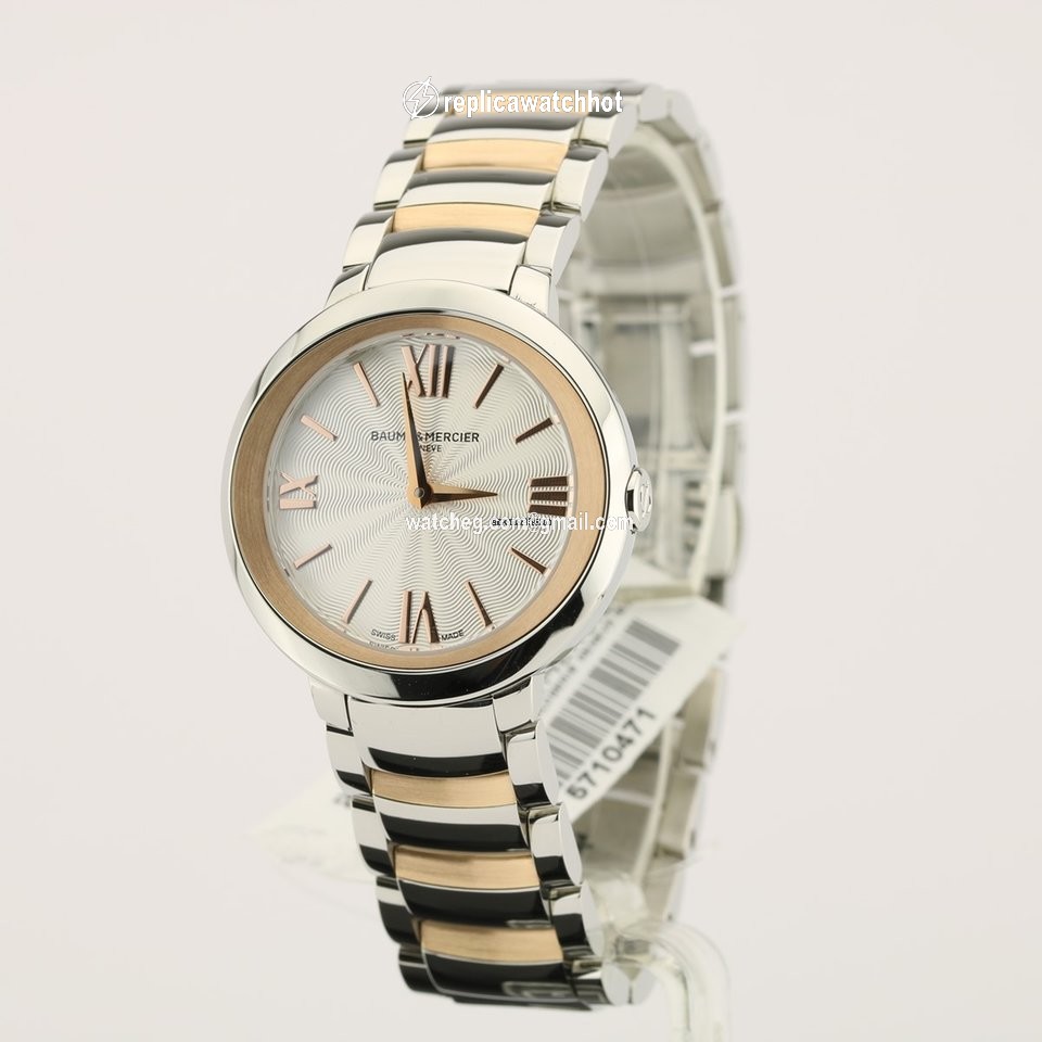 Baume & Mercier Promesse Womens watch Quartz Gold Steel M0A10159 2