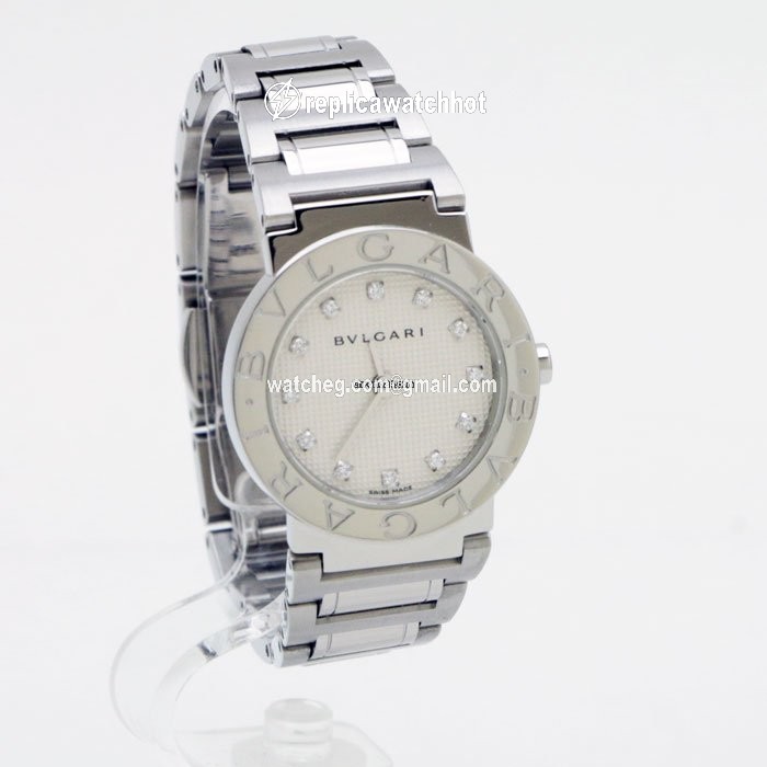 Bulgari Bulgari Quartz Steel BB26WSS 12 2