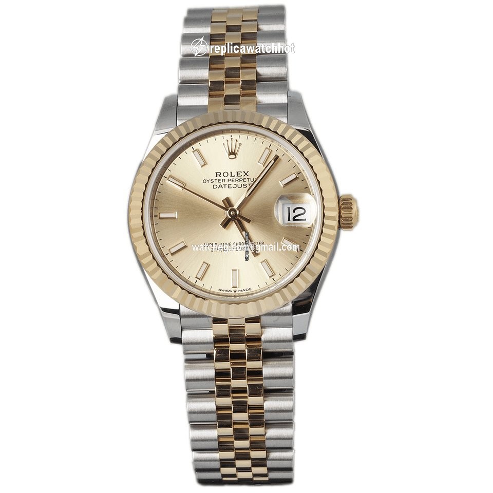 Rolex Datejust 31 Womens watch Gold Steel Automatic 278273-0014 2