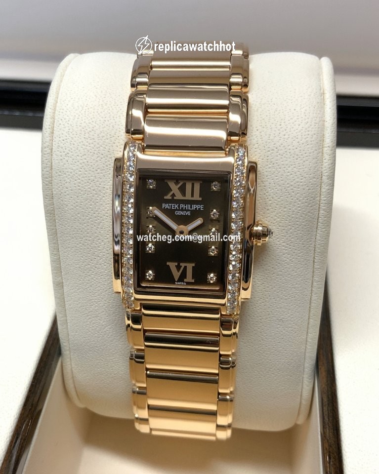 Patek Philippe Twenty~4 Womens watch Quartz Rose gold 4908 11R-010 2
