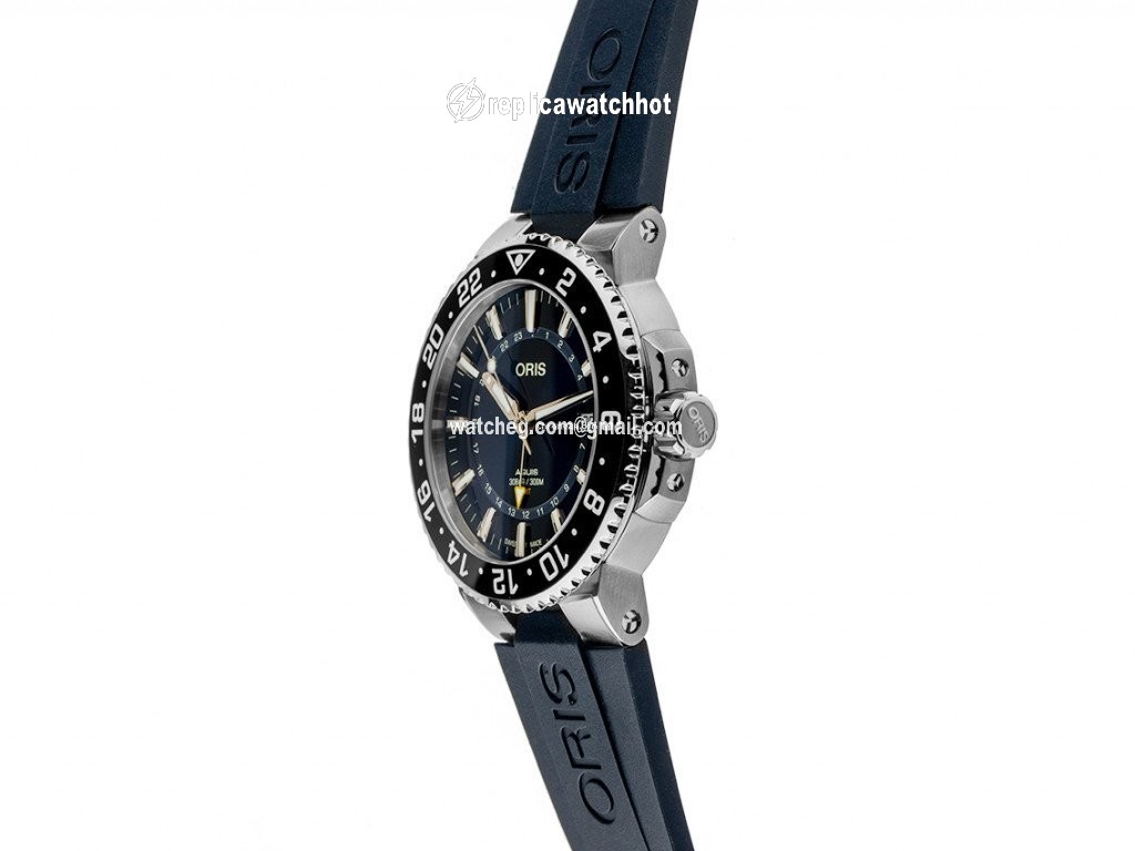 Oris Aquis GMT Date Mens watch Unisex Automatic Steel 01 798 7754 4135 07 4 24 65EB 2