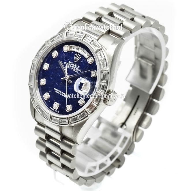 Rolex Day-Date 36 Mens watch Unisex Platinum Automatic 18366 2
