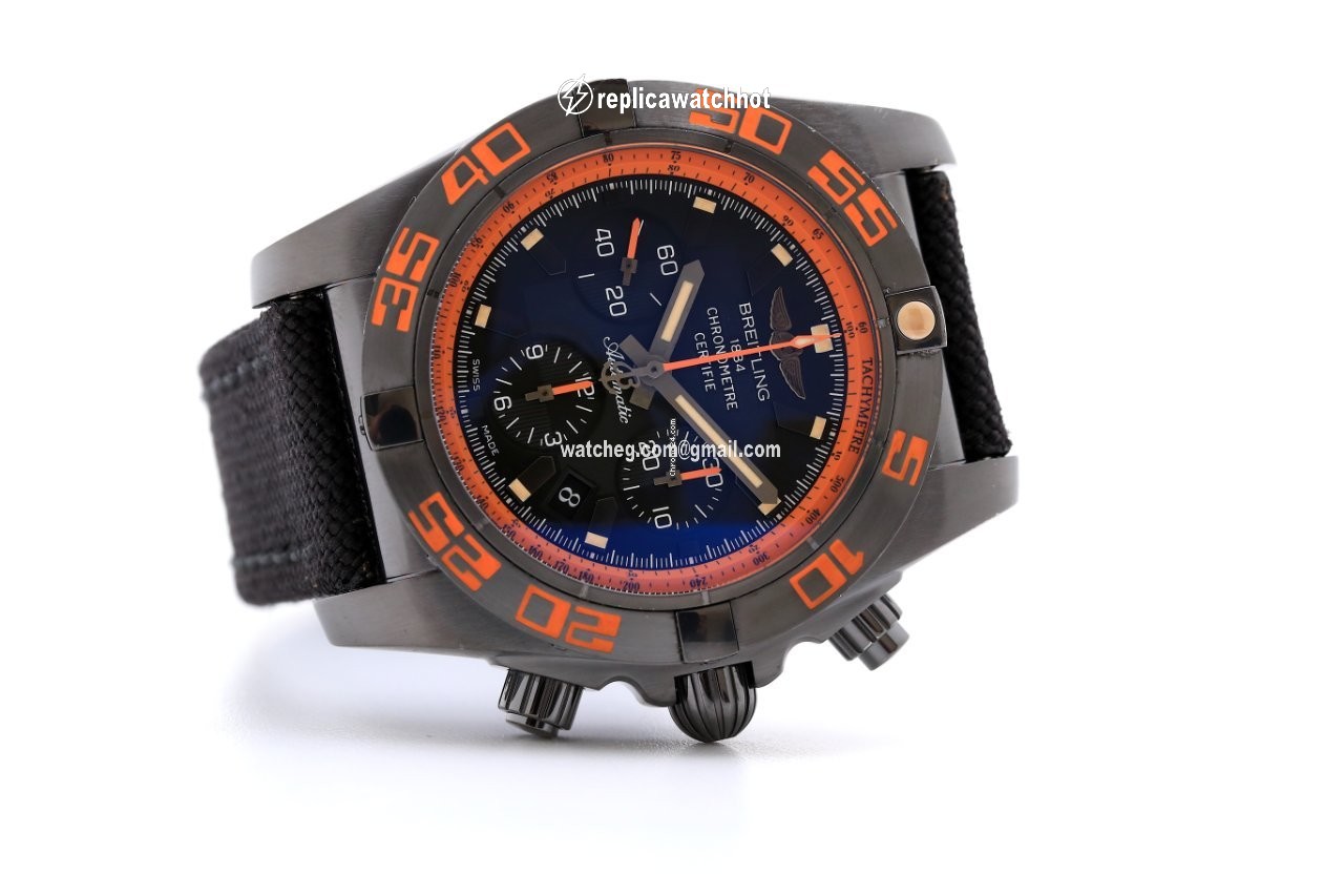 Breitling Chronomat 44 Raven Mens watch Unisex Automatic Steel MB0111C2 BD07 2