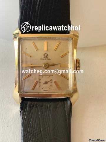 Omega Mens watch Unisex Manual winding Gold Steel I-6258 2