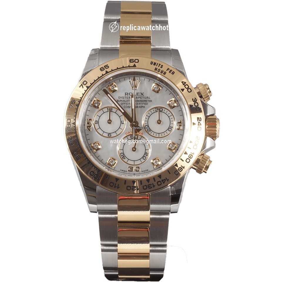 Rolex Daytona Mens watch Unisex Gold Steel Automatic 116503-0007 2