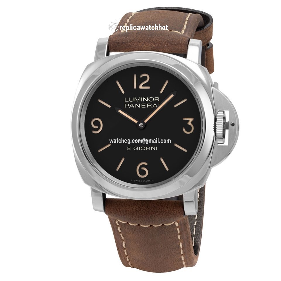 Panerai Luminor Base Mens watch Unisex Manual winding Steel PAM00914 or PAM914 2